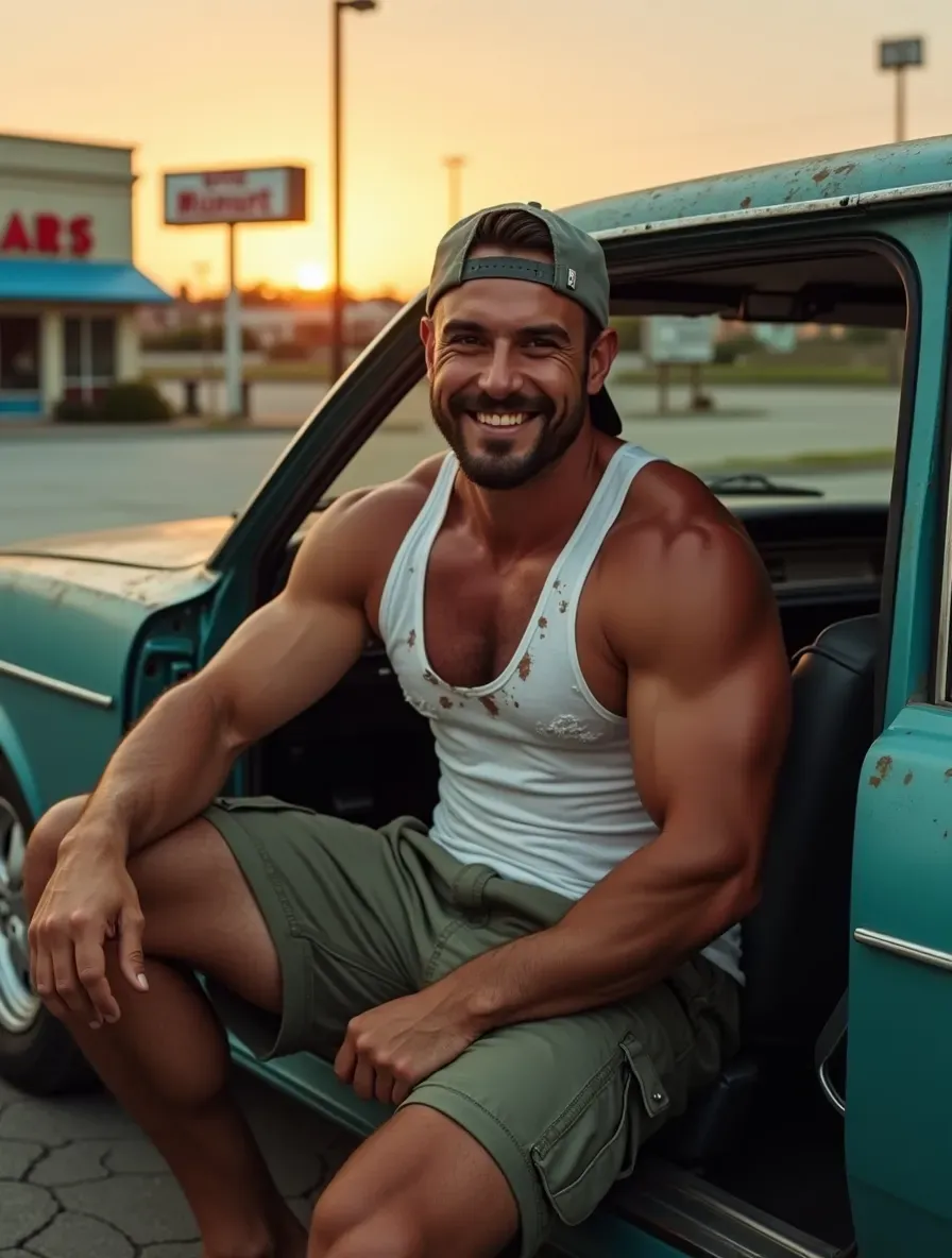 Straight Guys Always Talk Shit — This One Made me Pull Over and Fucked Me Stupid Instead