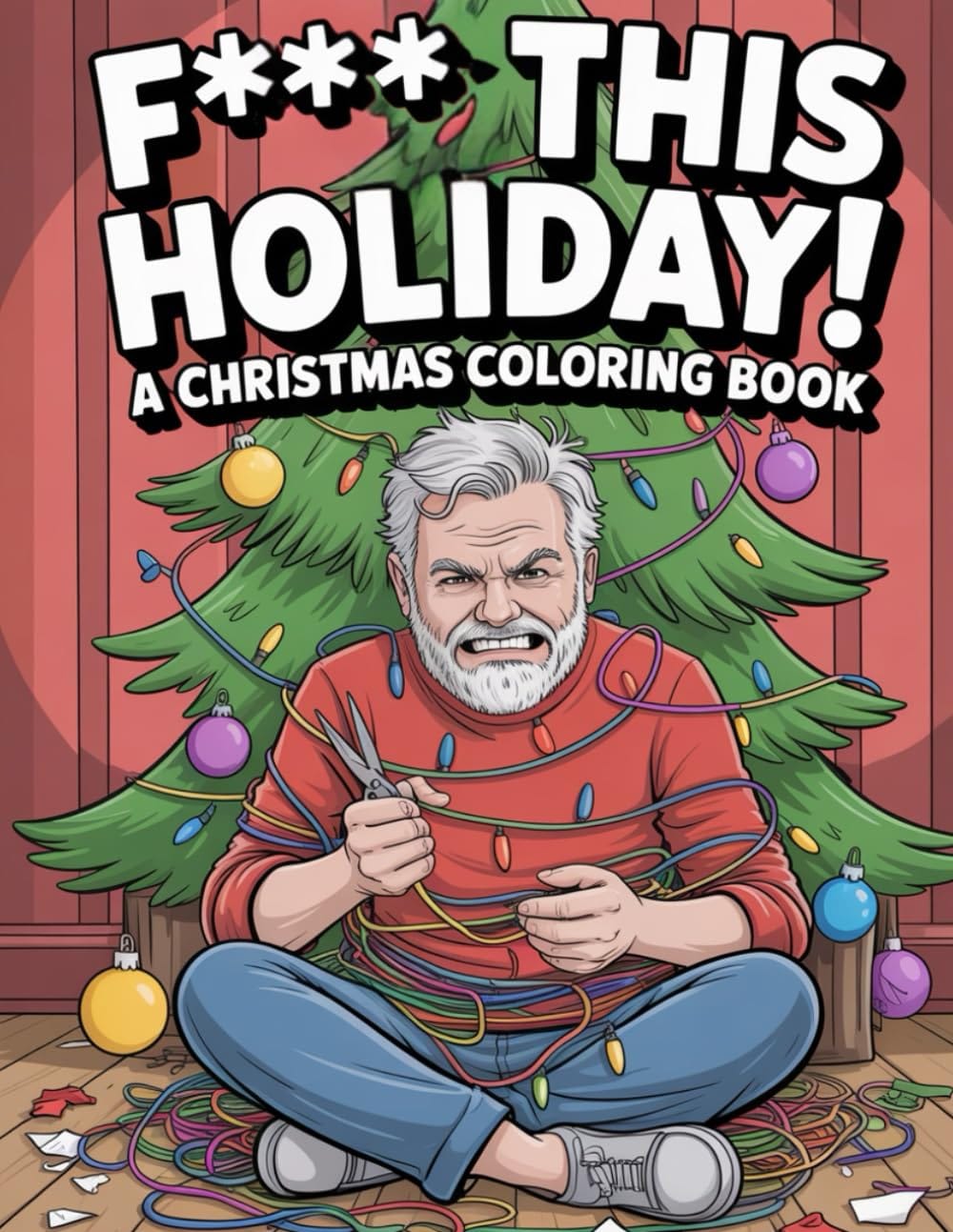 F*** This Holiday! An Adult Coloring Book: 50 Frustrating Things to Hate About the Holiday