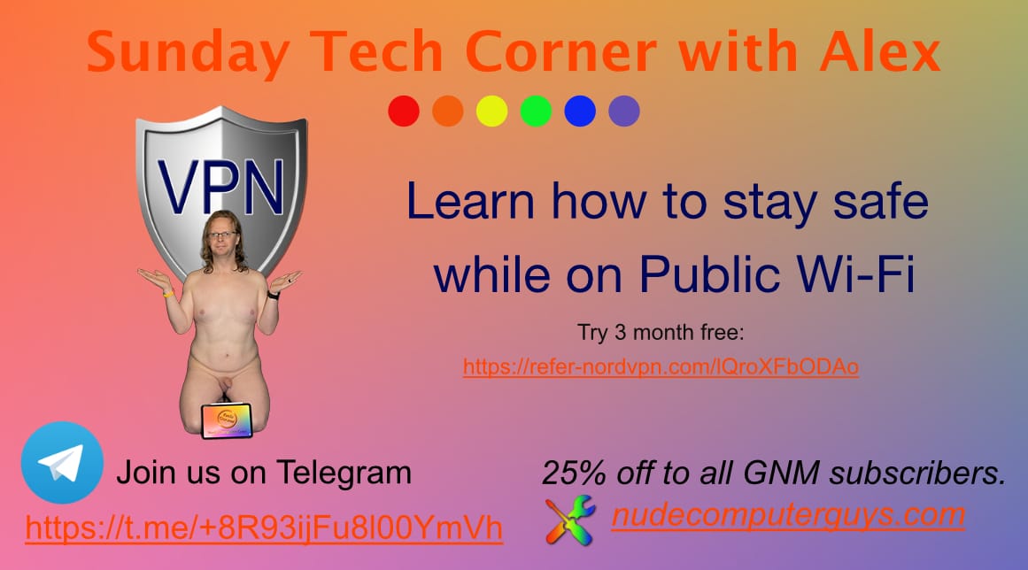 Sunday Tech Corner with Alex