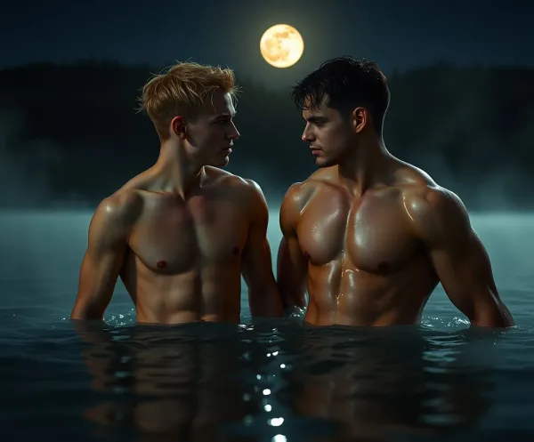 One Sleeping Bag, Two Hard Cocks