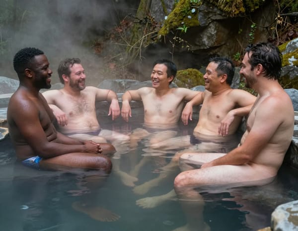 Oregon’s Clothing-Optional Soaking Culture Levels the Playing Field