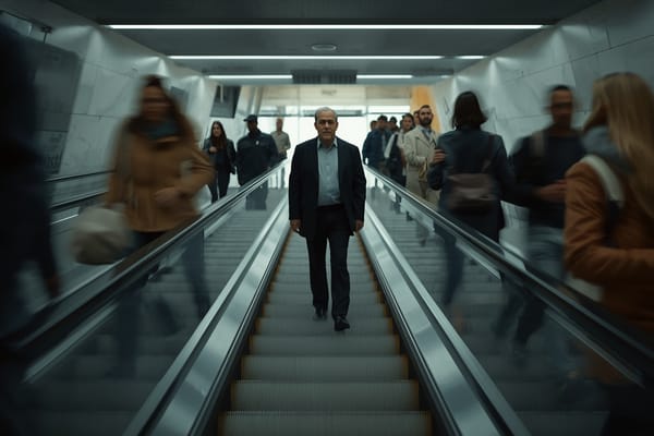 Stepping Onto the Escalator of Grief