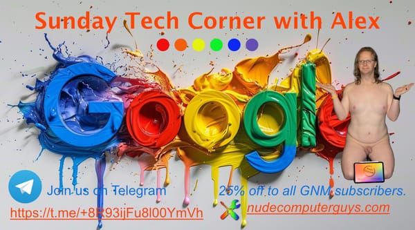 Sunday Tech Corner with Alex