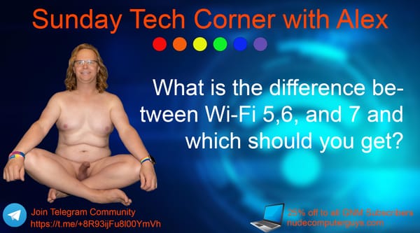 Sunday Tech Corner - with Alex