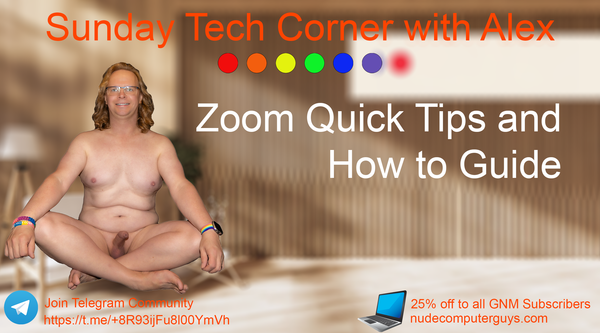 Sunday Tech Corner with Alex