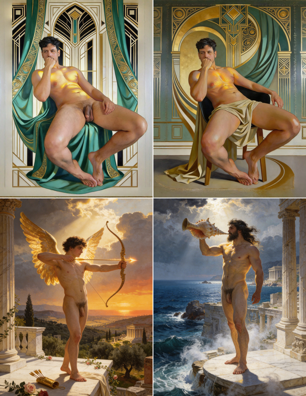 Four New Prints Just Arrived: Gatsby Dreams and Greek Gods